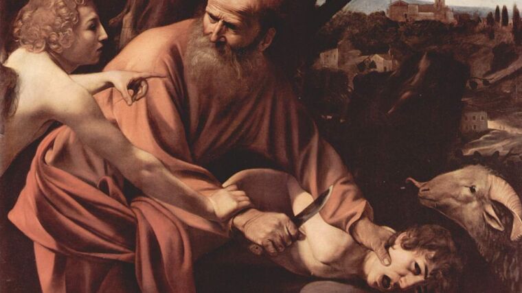Michelangelo Merisi da Caravaggio: Die Opferung Isaaks