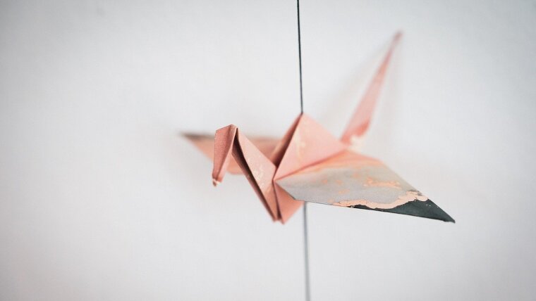 Origami Kranich