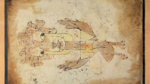 "Angelus Novus", gemalt von Paul Klee