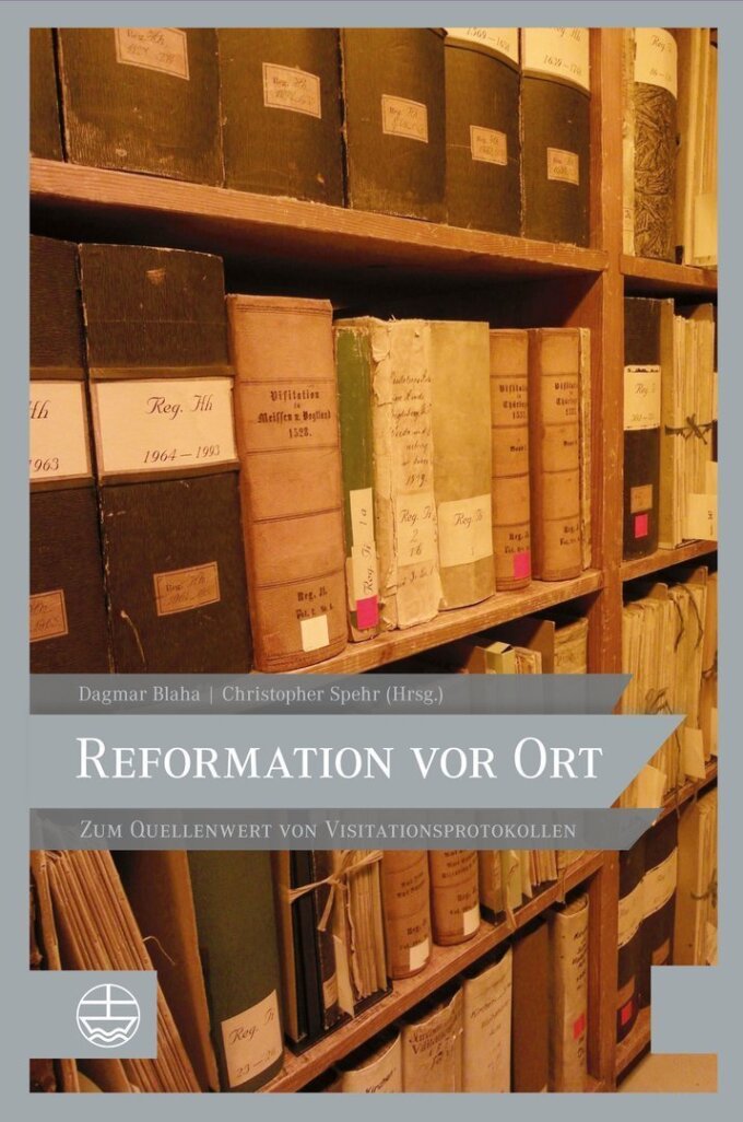 Dagmar Blaha und Christopher Spehr (Hgg.): Reformation vor Ort. Zum Quellenwert von Visitationsprotokollen, Leipzig 2016, 288 Seiten, ISBN 978-3-374-04162-6.