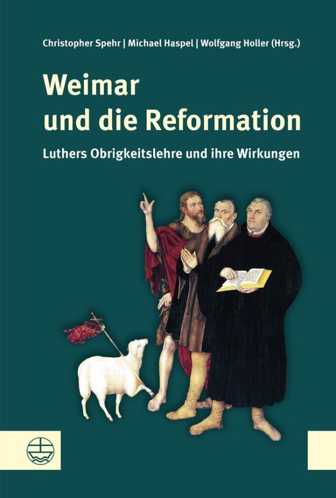 Christopher Spehr, Michael Haspel, Wolfgang Holler (Hgg.): Weimar und die Reformation. Luthers Obrigkeitslehre und ihre Wirkungen, Leipzig 2016, 204 Seiten, ISBN 978-3-374-04278-4.