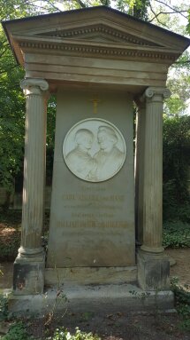 Grab von Karl von Hase
