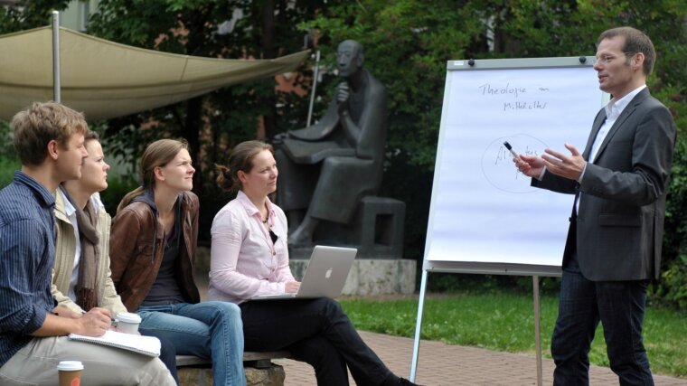 Freiluftseminar der Theologischen Fakultät